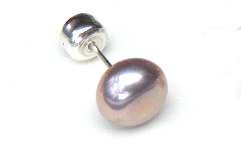 Pink AAA Pearl Tie Tack